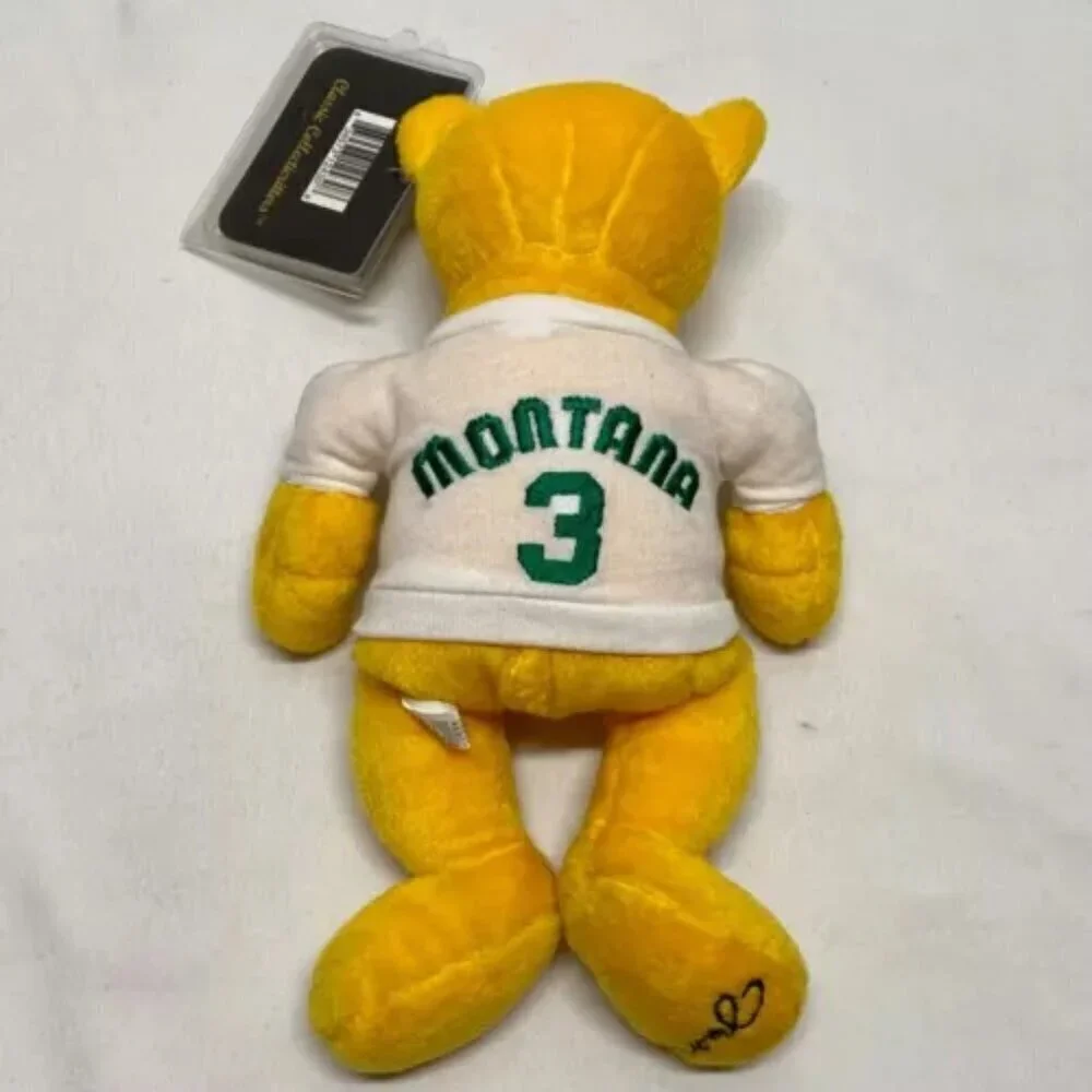 Joe Montana Signature Series Plush Bear Limited Edition 8793 Collecticritters 9”